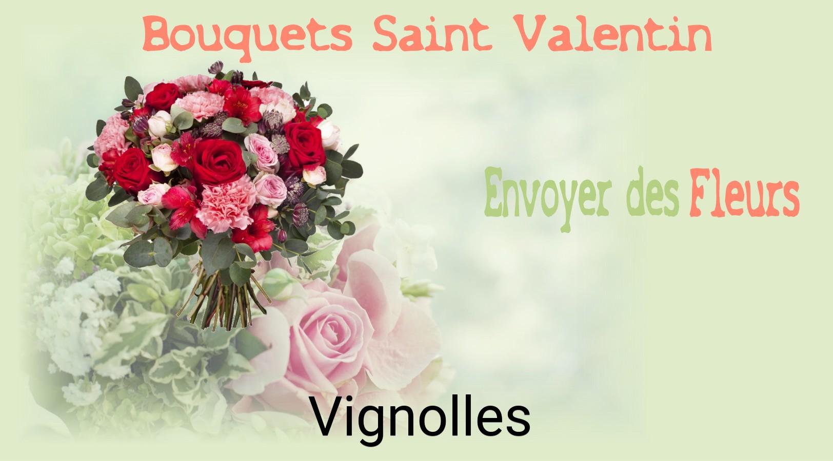 Roses de Saint-Valentin livrées à Vignolles